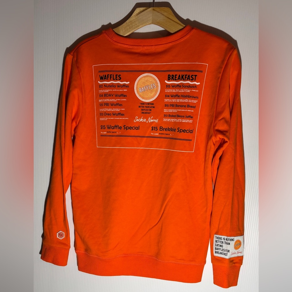 Orange Sweater